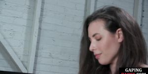 EVERYTHING BUTT - Gaping bigbooty lesbian fucked by dyke with strapon (Bootylicious)