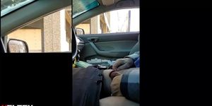 Teen intersection dick flash