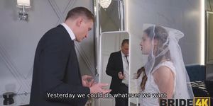 BRIDE4K. Having Fun Before Her Wedding with Serina Gomez