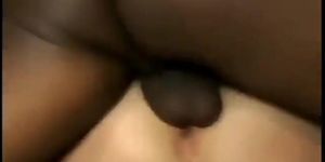 Hot blonde girl gets gangbanged by BBC
