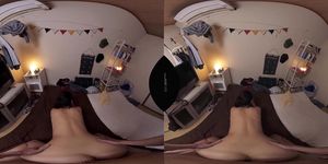 Dsvr 1166 C: My Brother'S Gal Wife Who Jumped Out Of The House And Came To My Hard Apartment. On A Tropical Night When The Air C
