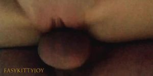 Fucked wife close-up