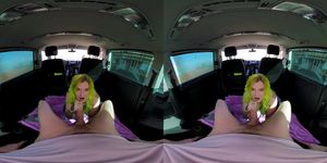 alt girl goes for a ride
