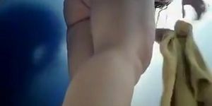 Hidden cam in pool cabin