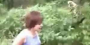 pissing on a guy at a camp out in front of a crowd