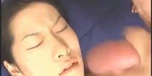 Hot Asian girl blowjob and nasty cumshot (Nestee Shy)
