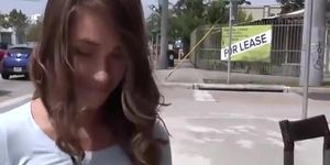 Pickups With Kirsten Lee - Fucked For Money In Public
