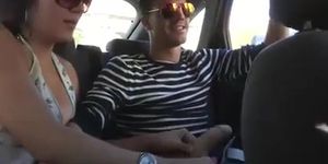 He enjoys another hottie, but this one carries a surprise... (Gotta Love Lucky)