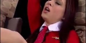 Stewardess In Training Mode