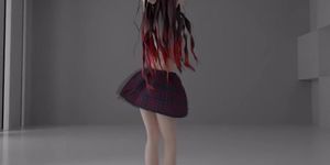 Hentai girl dance mmd