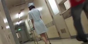 Rough Sharking Attack For The Beautiful Japanese Nurse