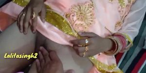 Jija ne nayi naveli sali ko chod chod kar pani nikal diya (desi_girls)