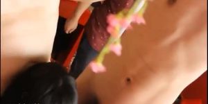 Sexy Chinese model gets fucked by photographer and 3P