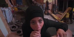 Arab Crony'S Sis First Time Pipe Dreams!