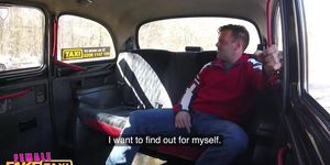 Female Fake Taxi Busty driver swaps fare for screw