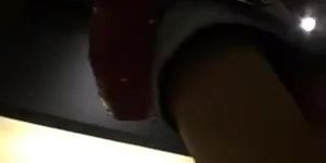 Double Upskirt Shoe Store