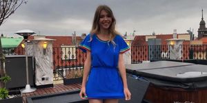 Mila Azul Flirting