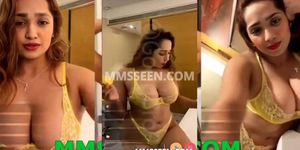 Aditi Mistry Porn Yellow Bikini Nipple Live