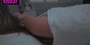 Step mother came to step son&#'s house after fight with husband and fuck in share bed till cum inside (Cowgirl)