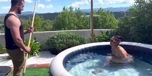 Elektra, 22, Invites Her Gardener To The Party - Hardcore Mandy (Kerry Matthews, Mandy Malone)