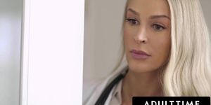 Adult Time - Naughty Doctor Emma Hix Sucks Her Patient'S Dick After Catching Him Jerking Off! (????Emma Hix????, Nathan Bronson)