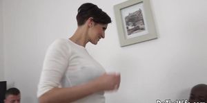BBC Satisfies The Cum Eating Cuck and His Horny Wife Gabrielle Gucci