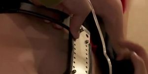 female chastity belt vibrator