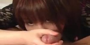 POV blowjob in excellent scenes along Yuu (Yuu Mahiru)