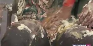 European Lesbians Screw With Food