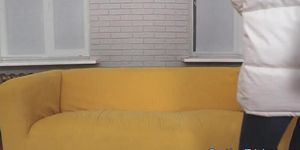Lovely amateur gets fucked deeply at casting