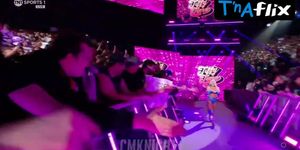 Tiffany Stratton Butt,  Breasts Scene  in Wwe Smackdown!