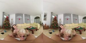 Sybil & Lovita Fate Christmas threesome