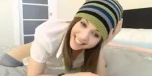 Super Cute Webcam Teen Masturbates 3