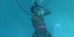 Under Water Metal Bondage