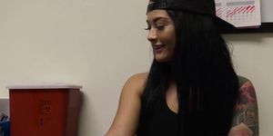 Gorgeous Katrina Jade loves riding TS Venus Lux shecock (Beautiful Sexy)