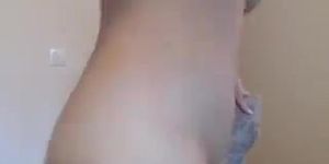 Busty Webcam Girl With A Toy