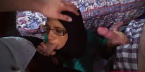 Fucking that Middle Eastern pussy doggystyle