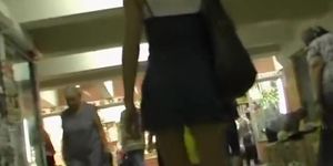 What hides denim mini petticoat
