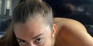 blonde amateur teen sensual sucking big cock I found her at meetxx.com
