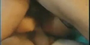 Ellie fucks 3 men