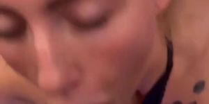British Girl Deepthroat Blowjob