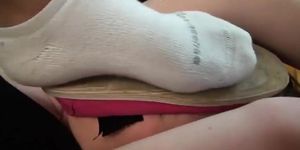 Lola Makes Skyler Her Foot Bitch