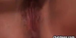 Fat And Hairy Slut Masturbating
