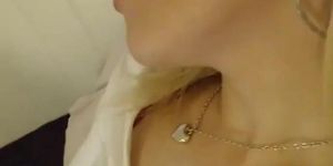 Intense Amateur Blonde Shemale Hustler