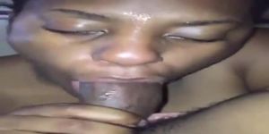 Big titty broad fucking and sucking