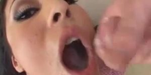 Teen swallows many loads