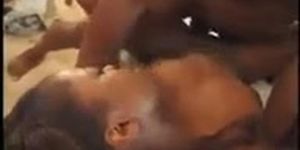Ebony dp sex