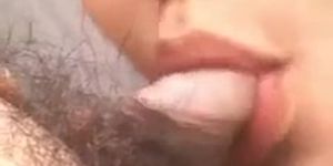 Saya Misaki gets dicks between cans and cum in mouth