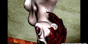 3D Cartroon Vampire Vixen Getting Fucked Rough