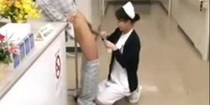 Nurse Helps Patient